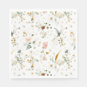 Gartenanlagen Blume Botanisches Brautparty Serviette