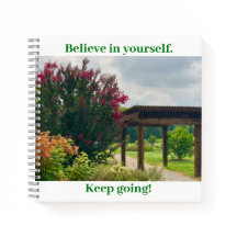 Gartenansicht Motivierend