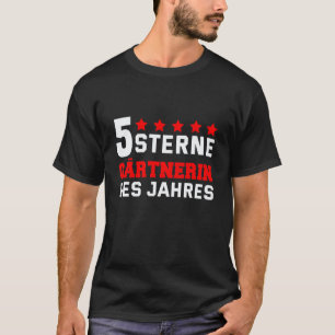 Gartenarbeit 4\5 Sterne Gärtner des Jahres 1 T-Shirt