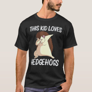 Gartenarbeit 4\Cooler Igel Für Kinder Jungen Stach T-Shirt