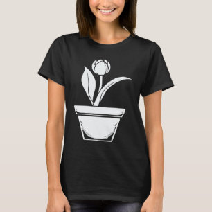 Gartenarbeit 4\Garten Blumen Gärtner Tulpen Garten T-Shirt
