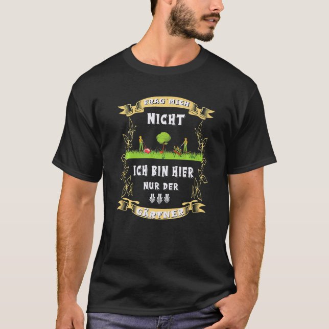 Gartenarbeit 4\Garten Gärtner T-Shirt (Vorderseite)