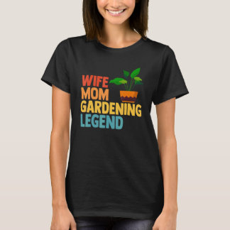 Gartenarbeit 4\Gärtner Mutter Ehefrau Mama Gartena T-Shirt