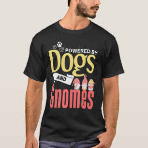 Gartenarbeit 4\Gnom-Shirt Lustiger Hundeliebhaber T-Shirt