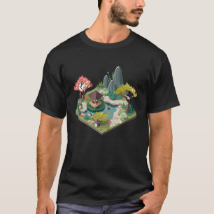 Gartenarbeit 4\Japanischer Herbst-Kirschblüten-Gar T-Shirt