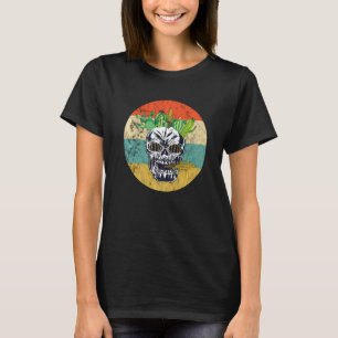 Gartenarbeit 4\Kaktus Totenkopf Kakteen Vintage Re T-Shirt