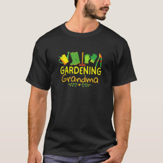 Gartenarbeit 4\Oma Gartenarbeit Süß Gemüse Garten T-Shirt