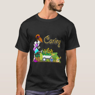Gartenarbeit 4\Pflege Mit einer Gärtnerin, die ih T-Shirt