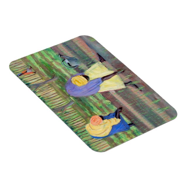 Gartenarbeit für Frauen 2005 Magnet (Rechte Seite)