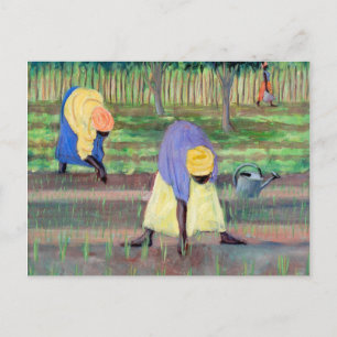 Gartenarbeit für Frauen 2005 Postkarte