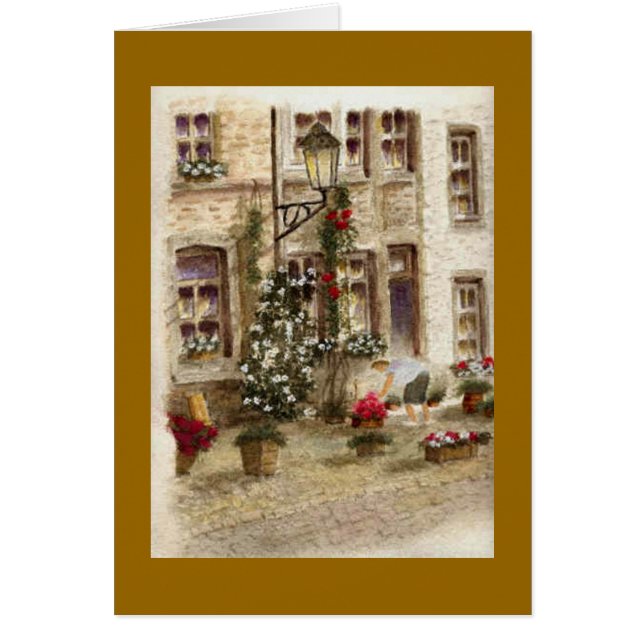 Gartenarbeit in der Stadt (Vorne)