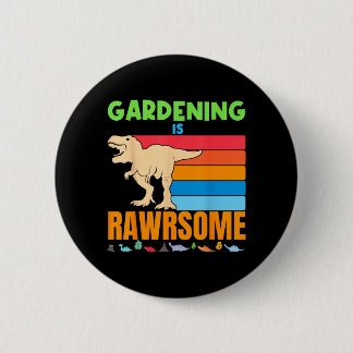 Gartenarbeit ist großartig Geschenk für Jungen Din Button