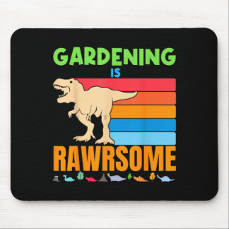 Gartenarbeit ist großartig Geschenk für Jungen mit Mousepad