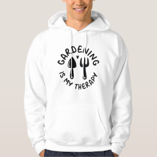 Gartenarbeit ist meine Therapie Hoodie
