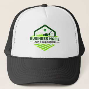 Gartenarbeit Landschaften Grünes Gras Truckerkappe