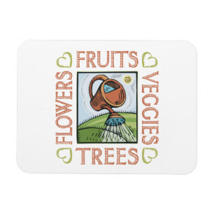 Gartenarbeit Magnet