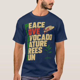 Gartenarbeit Pflanze Avocado NatureT-Shirt T-Shirt