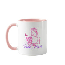 Gartenarbeit "Pflanzen-Mama" Kaffeetasse