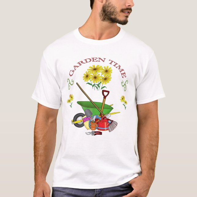 Gartenarbeit T-Shirt (Vorderseite)
