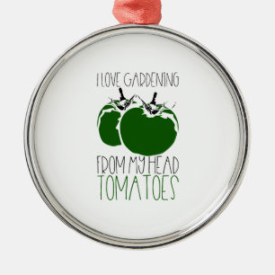 Gartenarbeit Tomaten Ornament Aus Metall