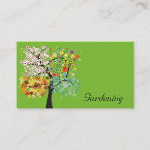 Gartenarbeit Visitenkarte