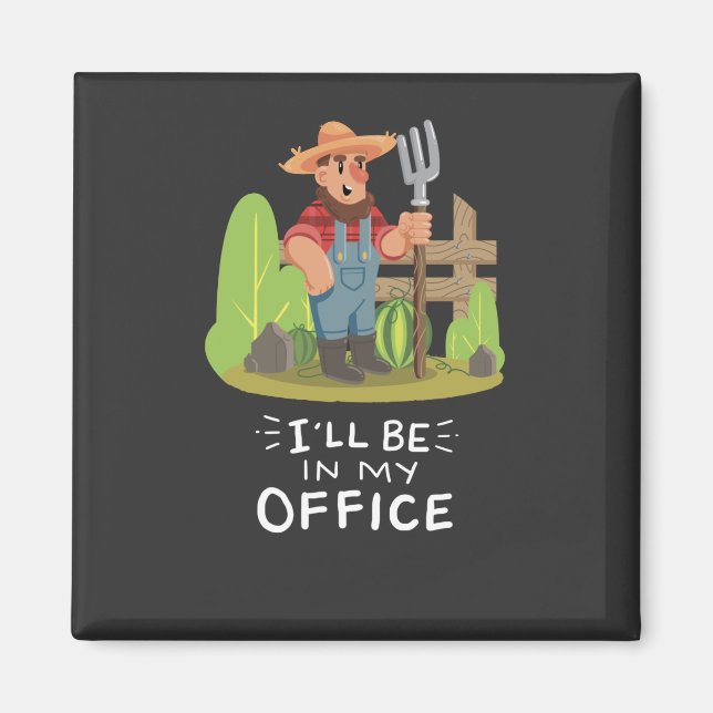 Gartenbau Magnet (Vorne)