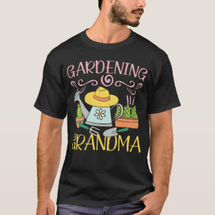 Gartenbau-Oma Gärtnerin Sonne & Pflanze T-Shirt