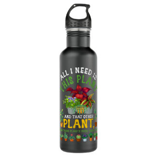 Gartenbau-Pflanze, alles was ich brauche, ist dies Edelstahlflasche