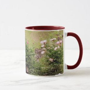 Gartenbau Rose Tasse (Burgund)