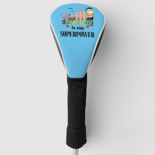 Gartenbau Supermacht, Niedlicher Gärtner Golf Headcover