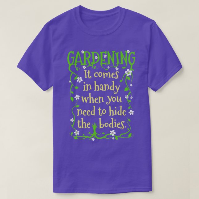 Gartenbau versteckt den Bodies Gardener Frühlingsg T-Shirt (Design vorne)