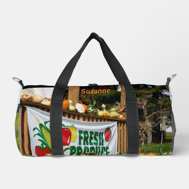 Gartenbauernhof Personalisiert Duffle Bag (Vorderseite)