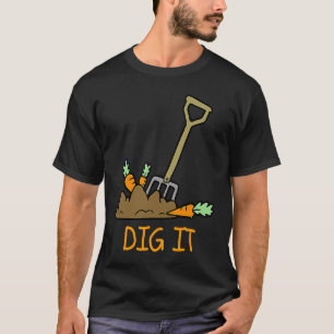 GartenbauLandwirtschaft . Karotten & Erde AUSGRABE T-Shirt