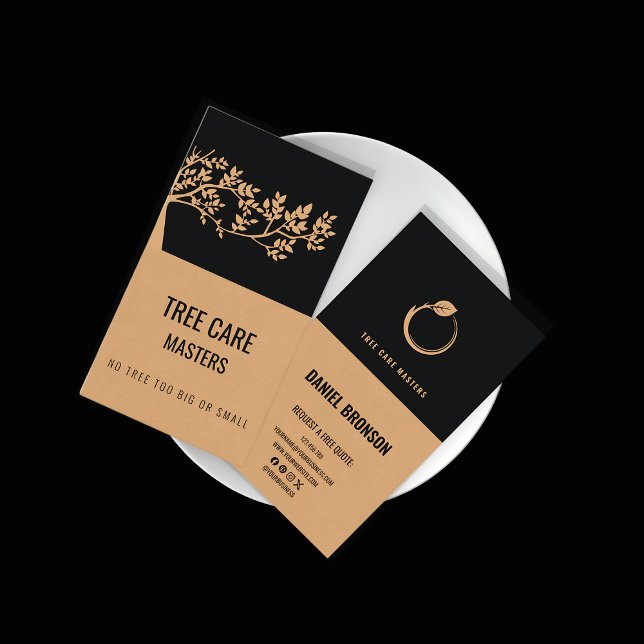 Gartenbaumbeschneiden & Berufliches Beschneiden Visitenkarte (Von Creator hochgeladen)
