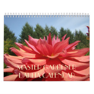 GARTENBAUMEISTER Dahlien-Blumen-Kalender-Geschenke Kalender