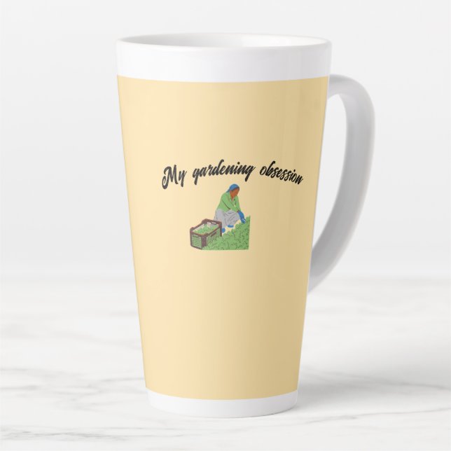 Gartenbesessenheit Milchtasse (Rechte Ecke)