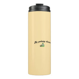 Gartenbesessenheit Thermosbecher