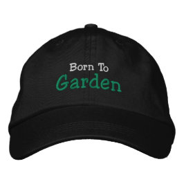 Gartenbestickter Baseballhut Bestickte Baseballkappe