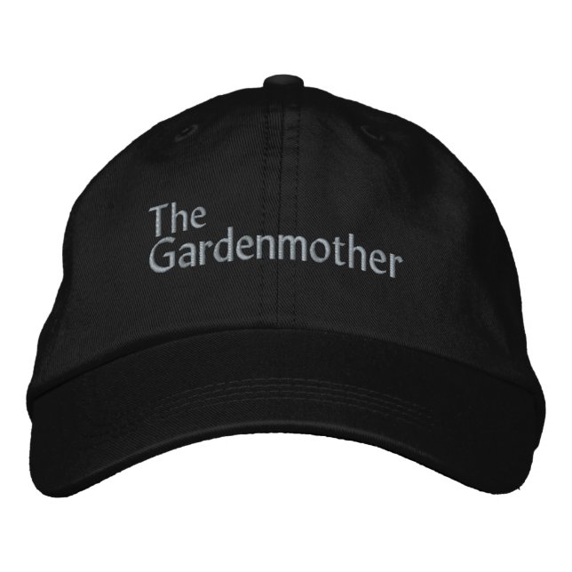 Gartenbestickter Baseballhut Bestickte Baseballkappe (Vorderseite)