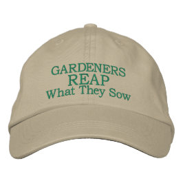 Gartenbestickter Baseballhut Bestickte Baseballkappe