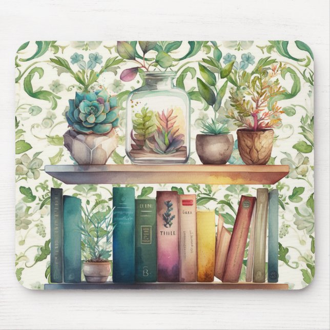 Gartenbibliothek Mousepad (Vorne)