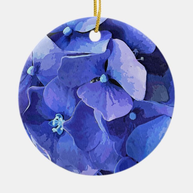 GARTENBLUME KERAMIKORNAMENT (Vorne)