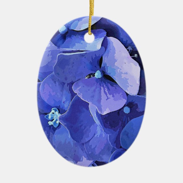 GARTENBLUME KERAMIKORNAMENT (Vorne)