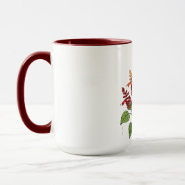 Gartenblume - Scharlachroter Salbei  Tasse