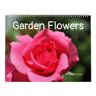 Gartenblumen Foto Kunst Kalender