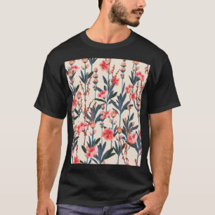 Gartenblumen: Tropische Botanische Vintage T-Shirt
