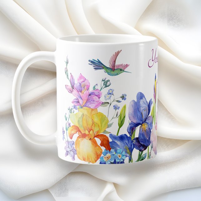 Gartenblüte Lila Blume Kaffeetasse (Von Creator hochgeladen)