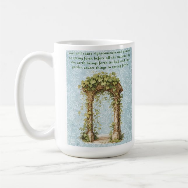 Gartenbogen Kaffeetasse (Links)