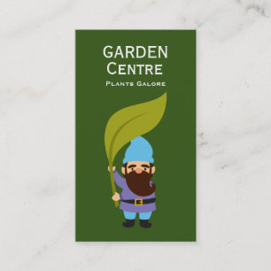 Gartencenter Moderne Pflanze Gartengarnome Visitenkarte