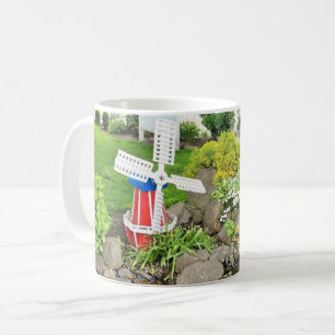 Gartendekoration Kaffeetasse